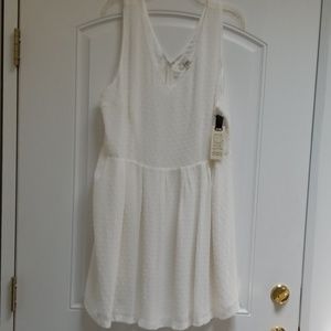 White ivory summer dress
